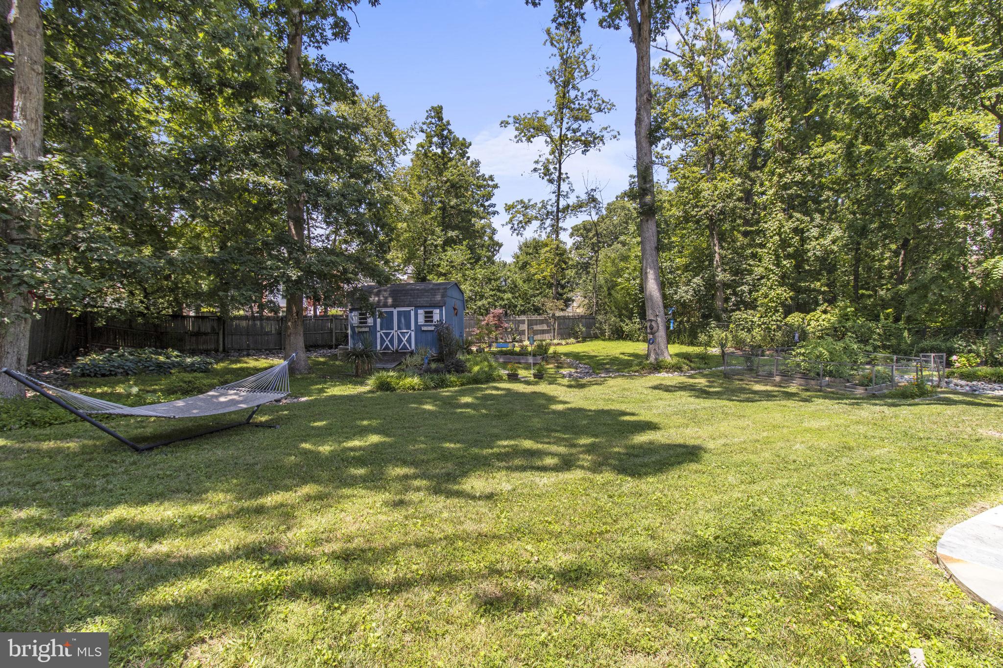 10016 Hall Road Potomac, MD 20854 - Photo 29 of 30 Fully Fenced Back Yard