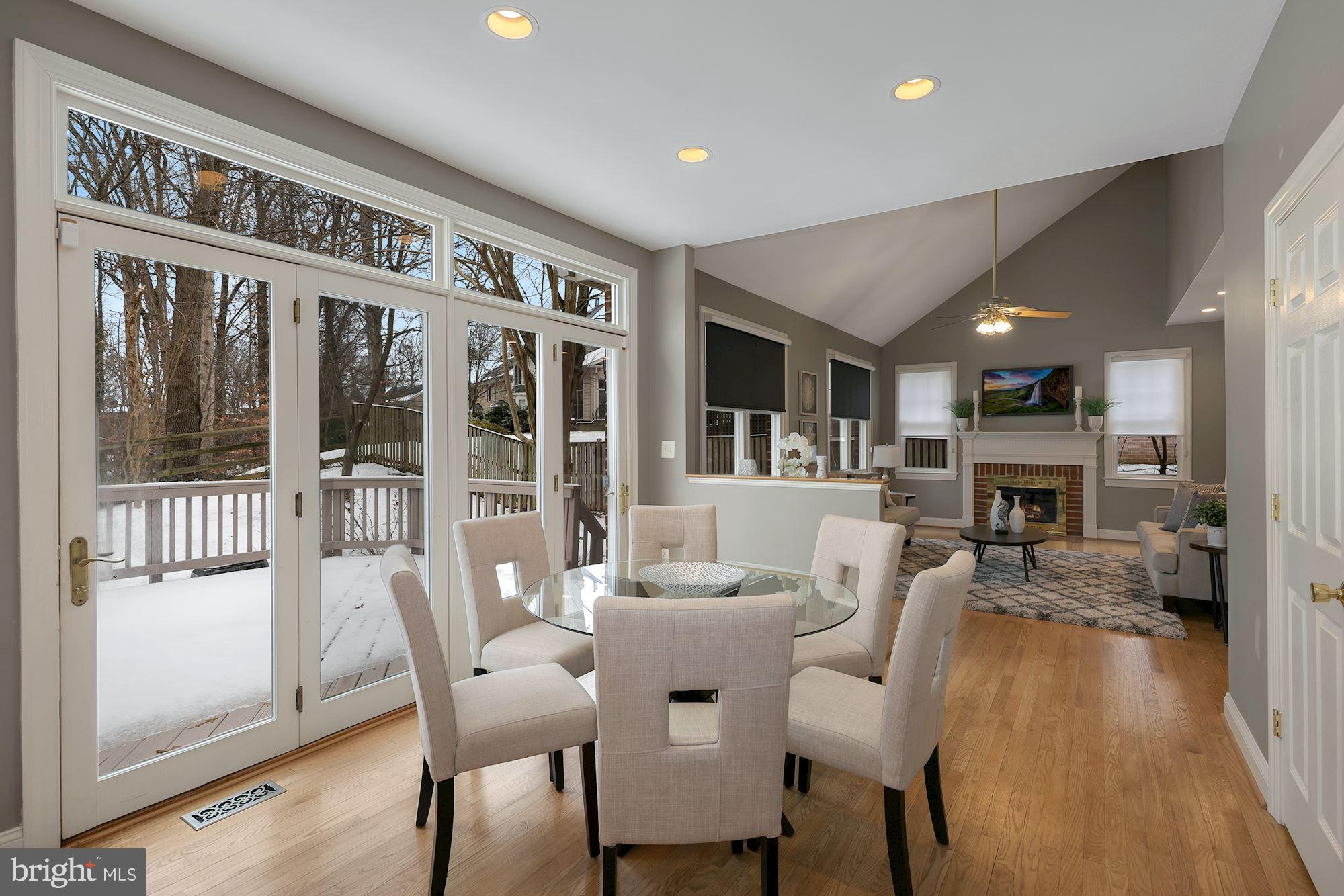 6808 Rannoch Road Bethesda, MD 20817 - Photo 14 of 38 View from kitchen