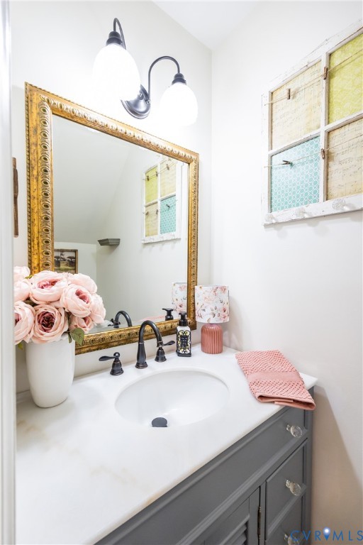 5603 Standing Oak Road Midlothian, VA 23112 - Photo 18 of 43 Single vanity featuring a white oval undermount si