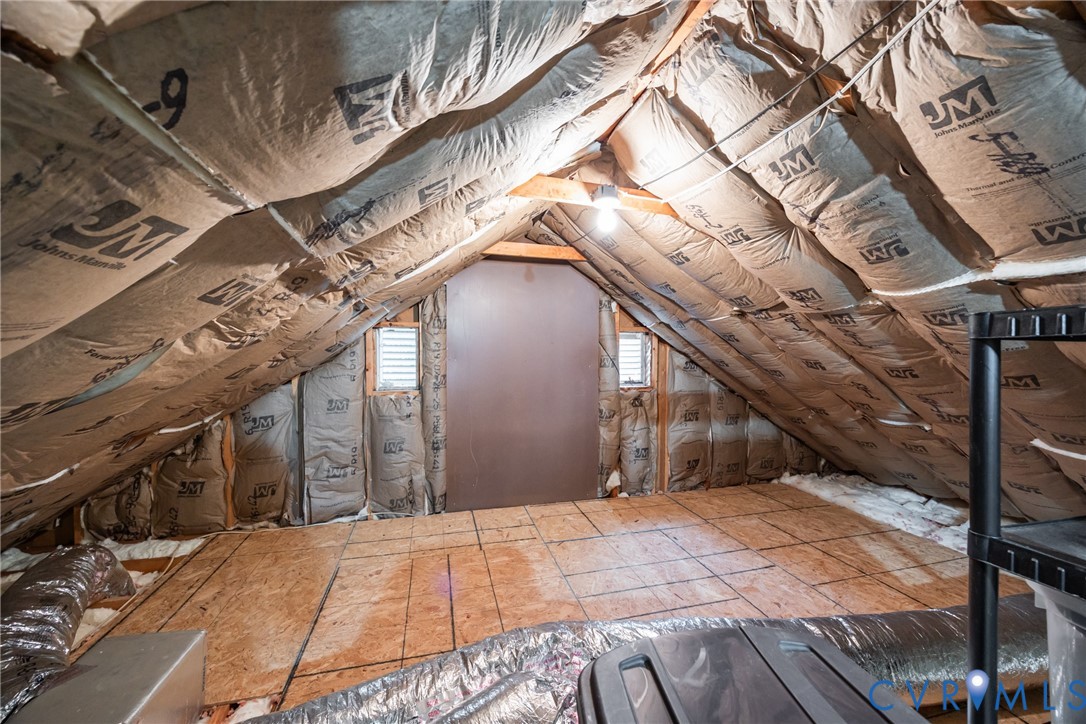 5603 Standing Oak Road Midlothian, VA 23112 - Photo 43 of 43 Attic space featuring partial plywood flooring and