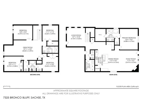 $540,000 | 7325 Bronco Bluff, Sachse, TX 75048