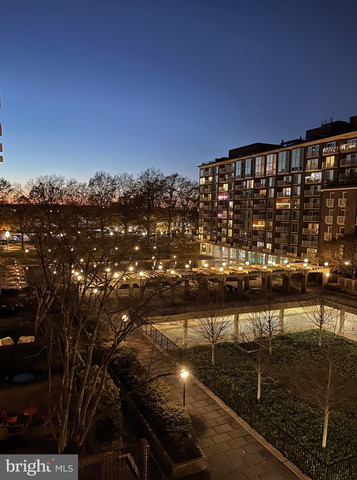 520 N Street Southwest, Unit S618 Washington, DC 20024 - Photo 3 of 62 a view of swimming pool from a balcony