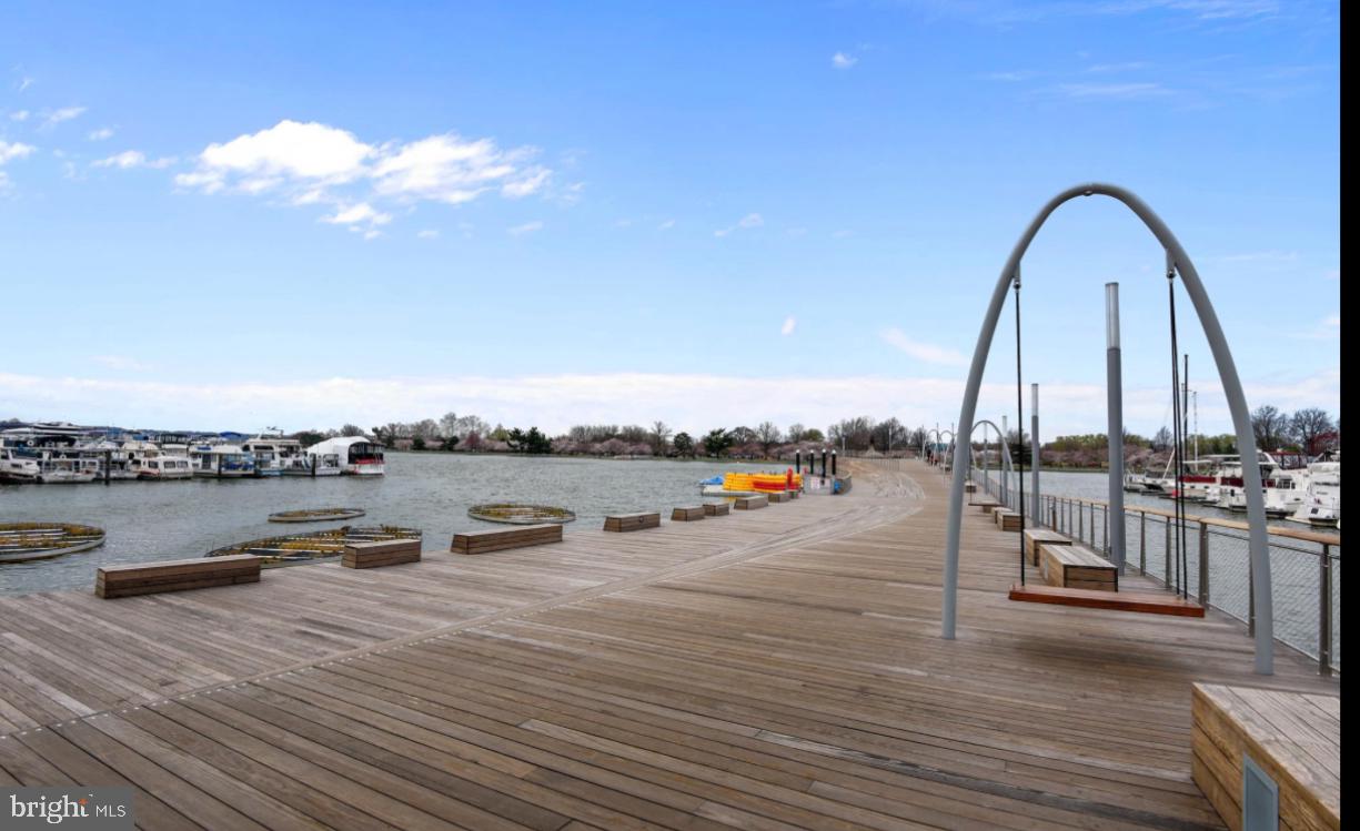 520 N Street Southwest, Unit S618 Washington, DC 20024 - Photo 49 of 62 a view of a terrace