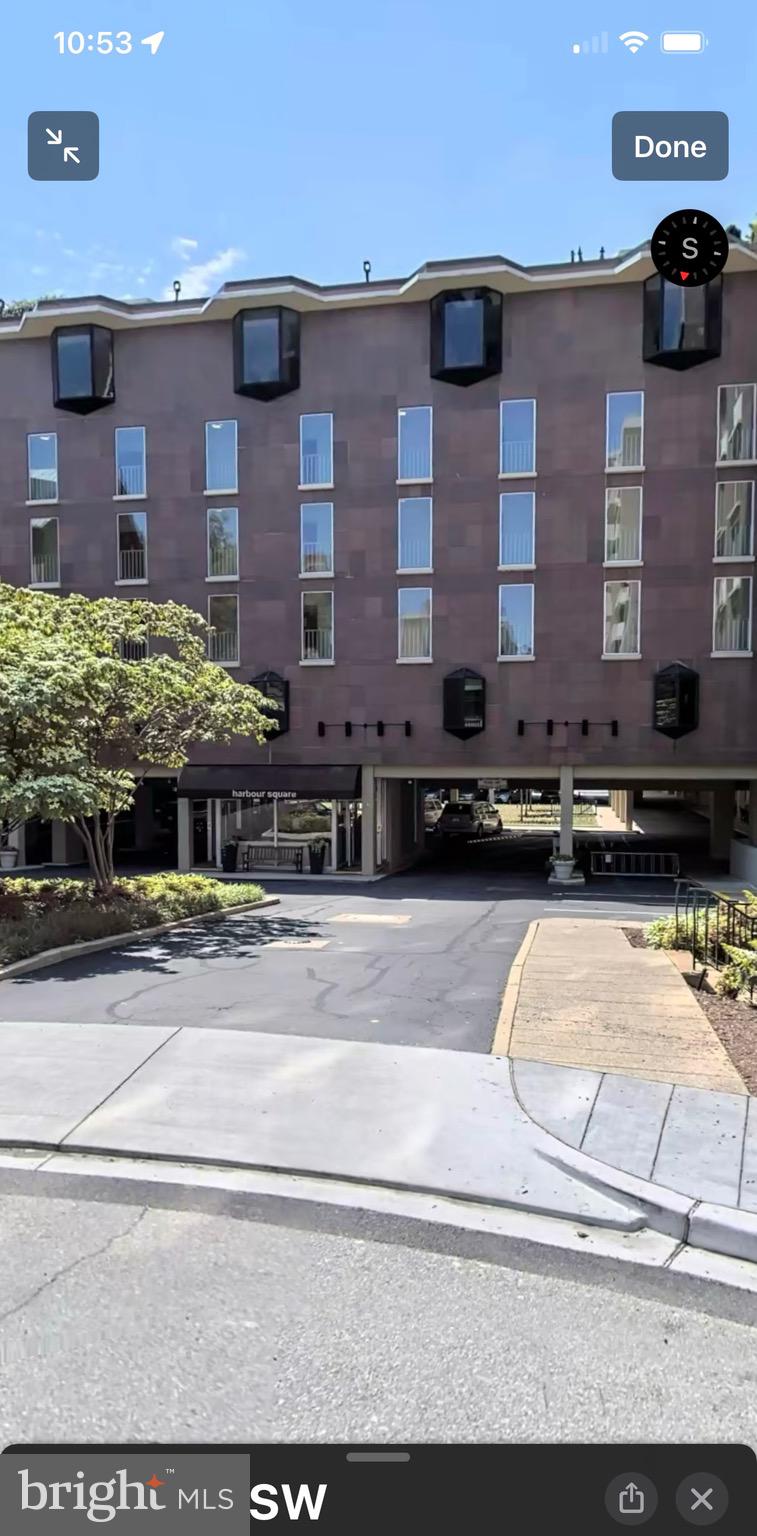 520 N Street Southwest, Unit S618 Washington, DC 20024 - Photo 53 of 62 a front view of a building with parking space