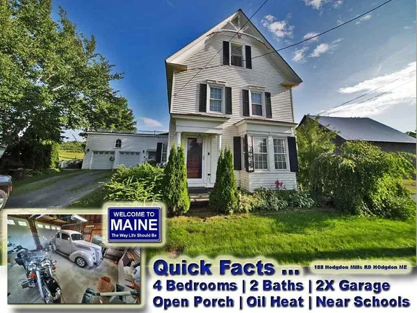 $99,000 | 188 Hodgdon Mills Road, Hodgdon, ME 04730