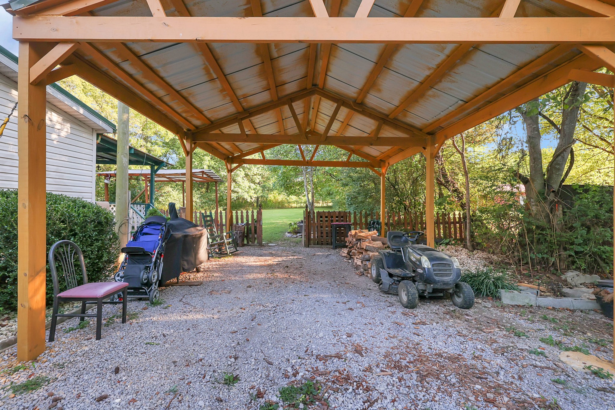 1241 Quarry Road Mount Juliet, TN 37122 - Photo 6 of 29 a view of chairs and table in the patio