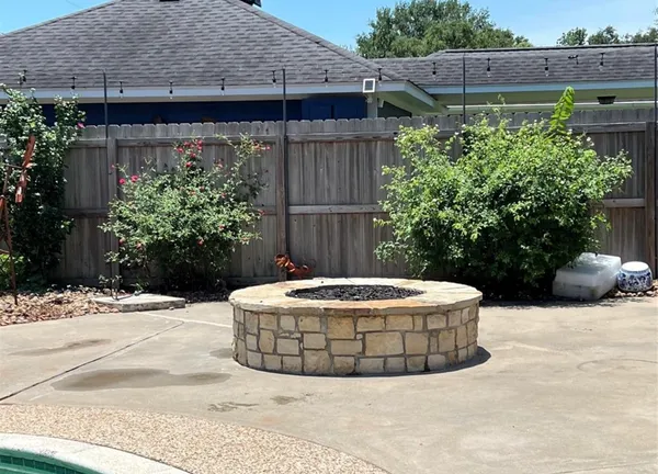 a view of outdoor space and yard
