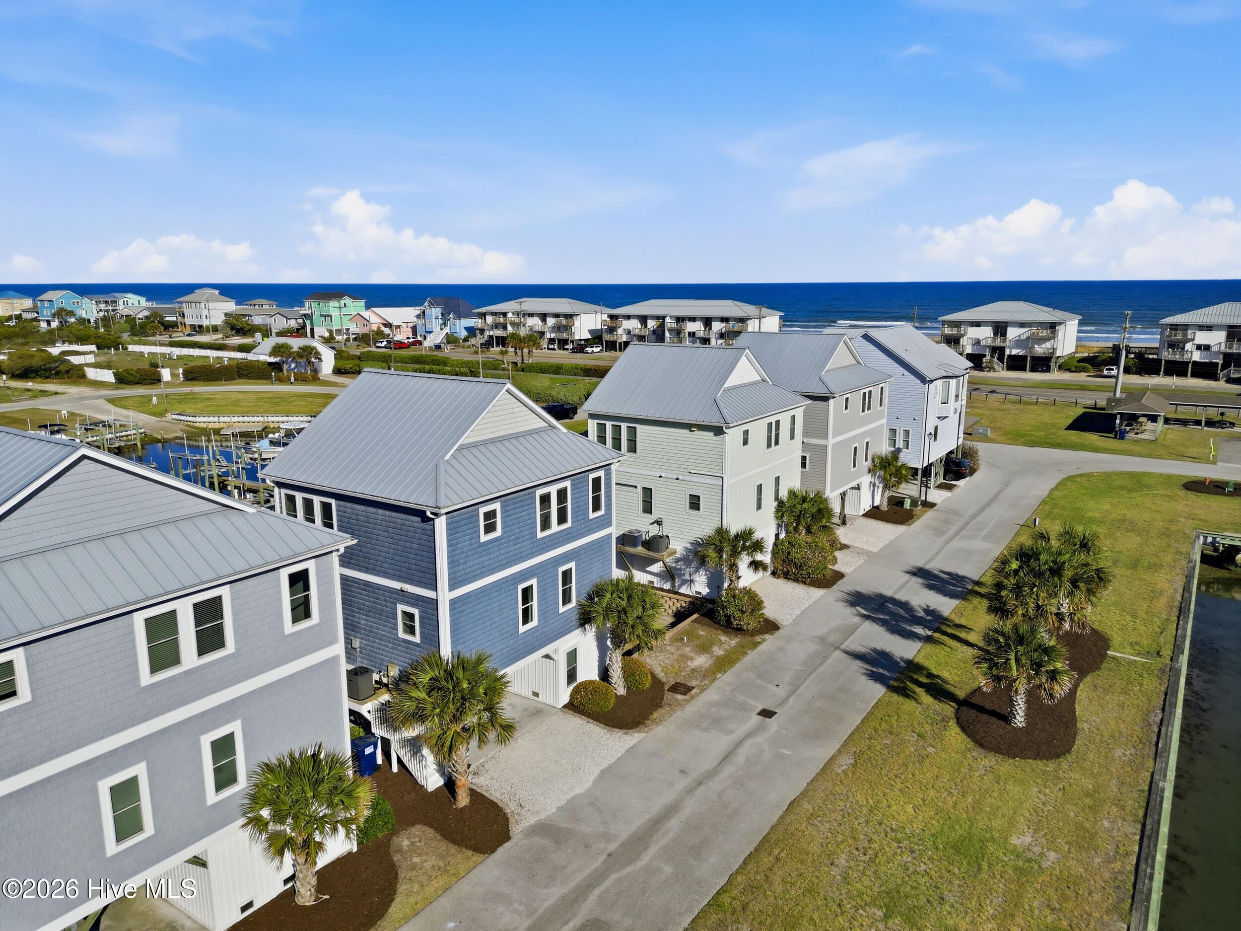926 Observation Lane Topsail Beach, NC 28445 - Photo 5 of 75 11_front left aerial