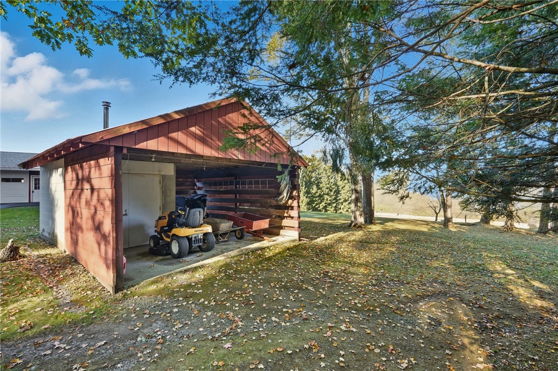 177 Baker Hill Road Otego, NY 13825 - Photo 32 of 45 Wood furnace stored in this shed.