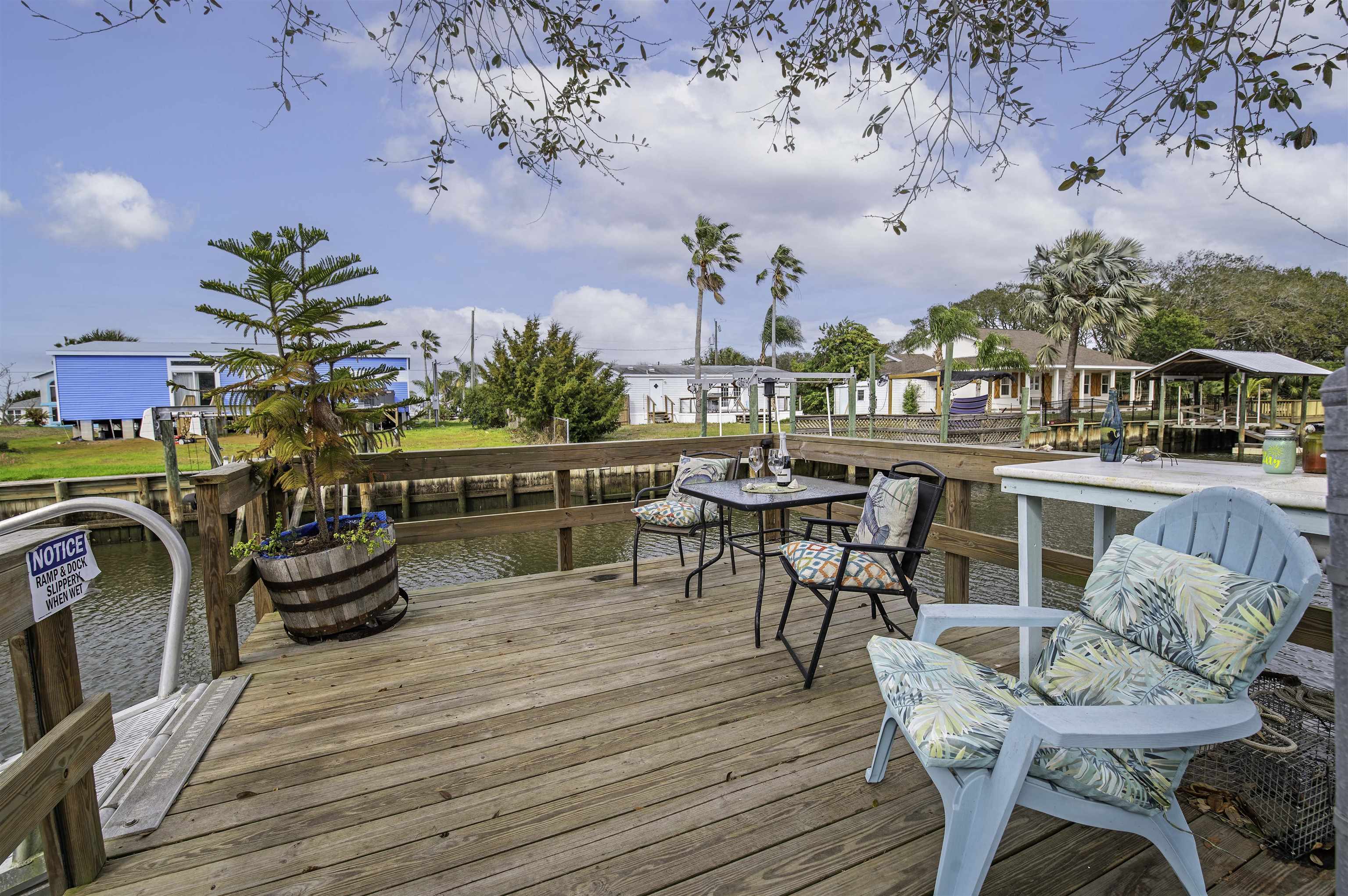 266 Pizarro Road St. Augustine, FL 32080 - Photo 24 of 26 an outdoor space with furniture
