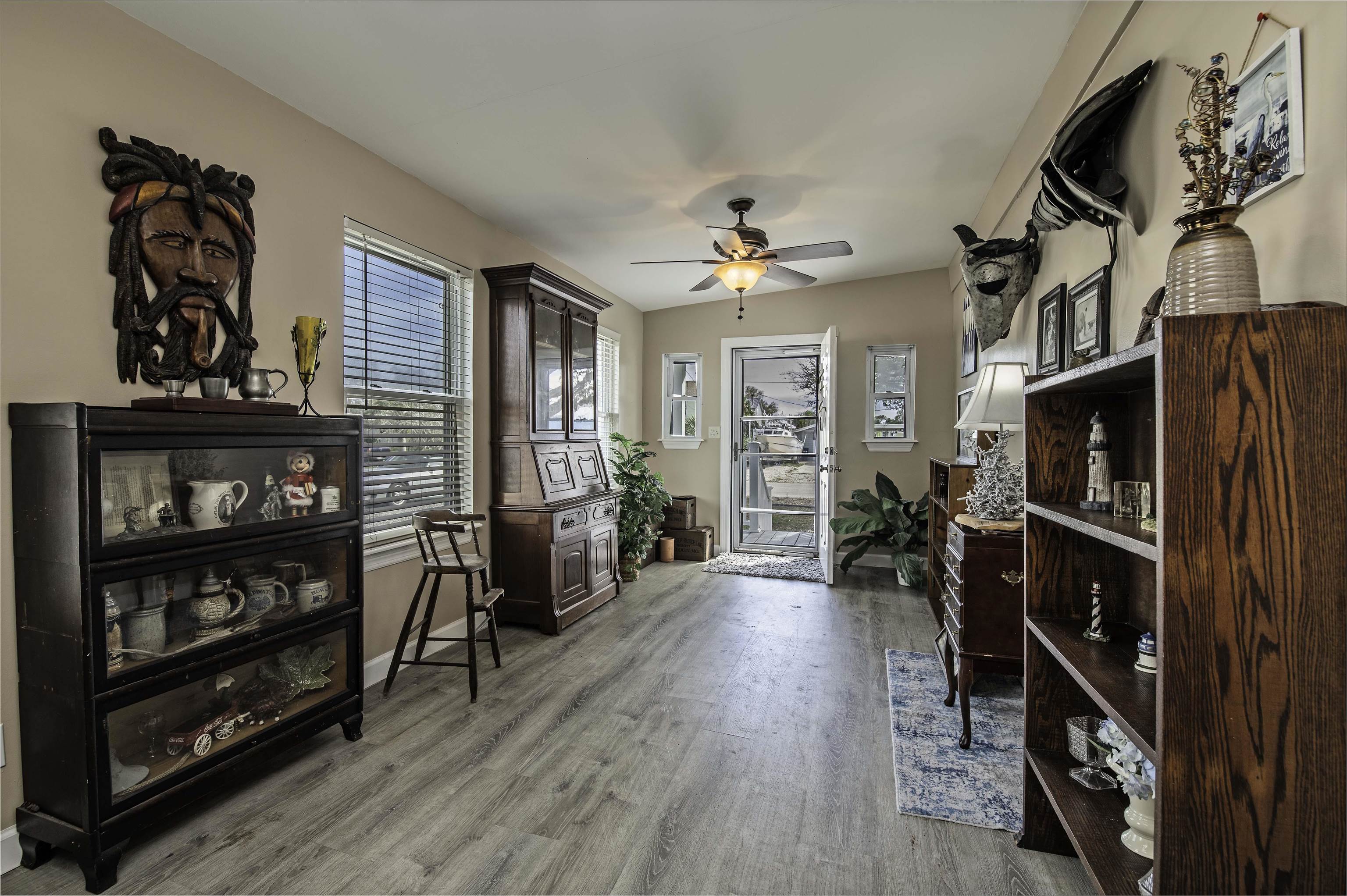 266 Pizarro Road St. Augustine, FL 32080 - Photo 3 of 26 a view of a livingroom with furniture and workspace
