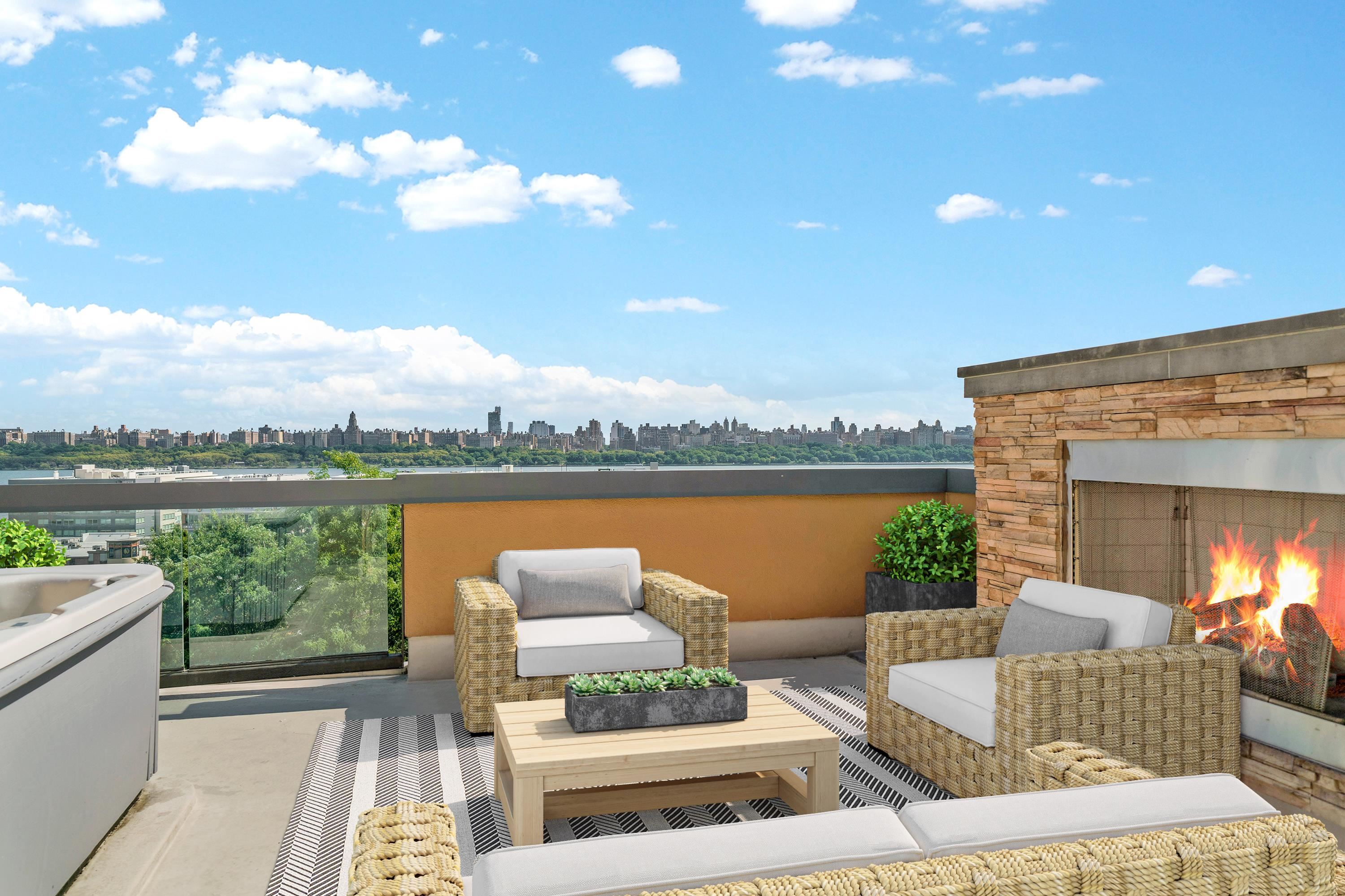 8713-6 Churchill Road, Unit 6 North Bergen, NJ 07047 - Photo 20 of 23 a view of a terrace with furniture