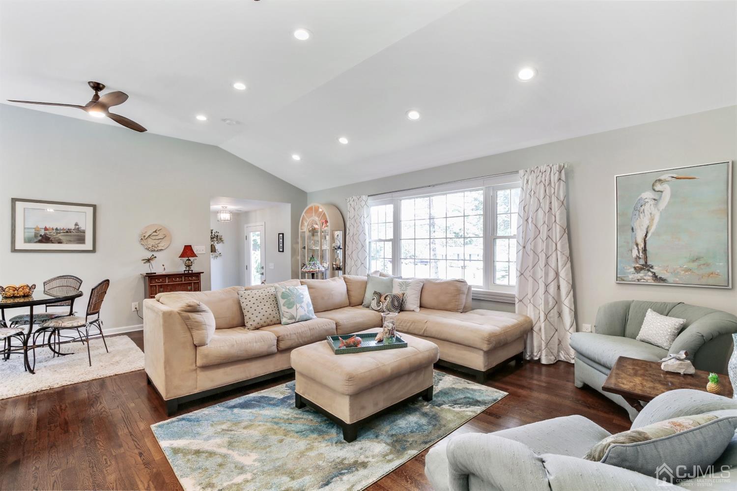 971 Carteret Road Bridgewater, NJ 08807 - Photo 3 of 27 a living room with furniture and a large window