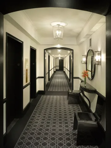 a view of living room with furniture