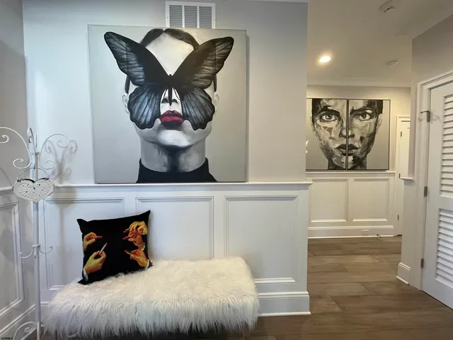 a utility room with sink dryer and washer
