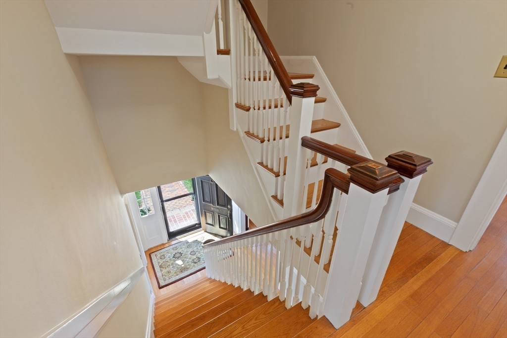 2 Plymouth Road Lexington, MA 02421 - Photo 27 of 38 a view of stairs and an entryway
