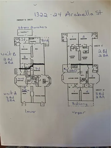 $1,100,000 | 1322-24 Arabella Street, New Orleans, LA 70115