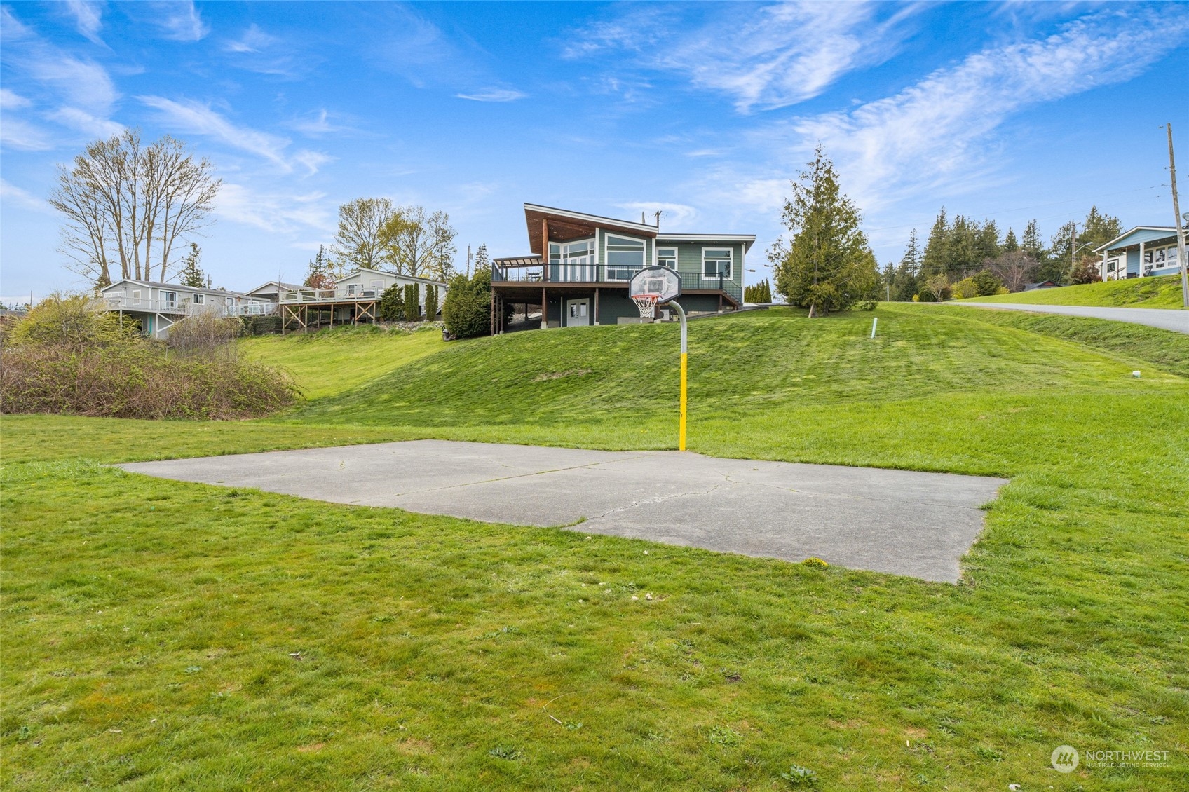 4542 Decatur Drive Ferndale, WA 98248 - Photo 12 of 24 a view of a house with a big yard