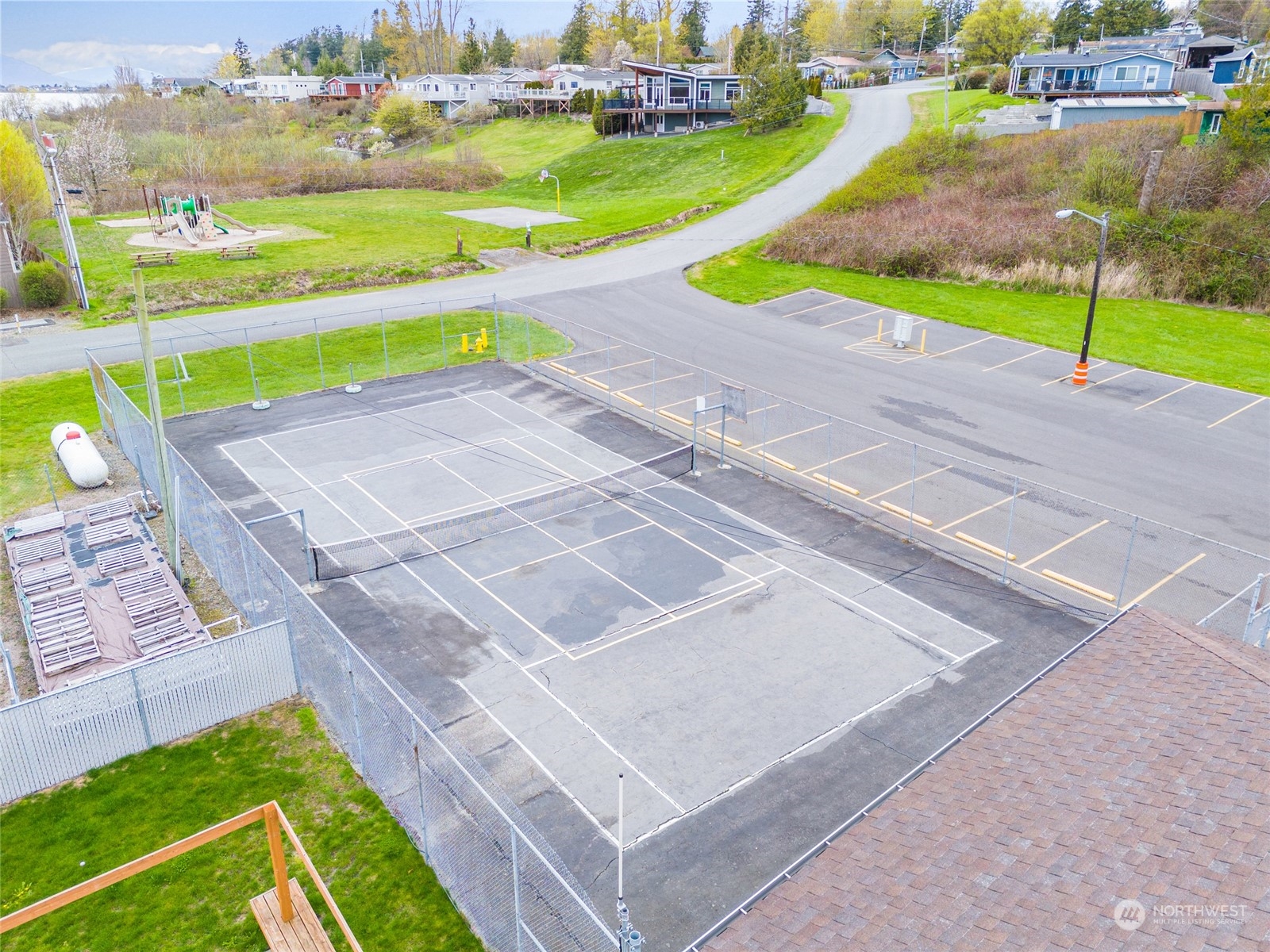 4542 Decatur Drive Ferndale, WA 98248 - Photo 13 of 24 a view of an outdoor space and tennis court