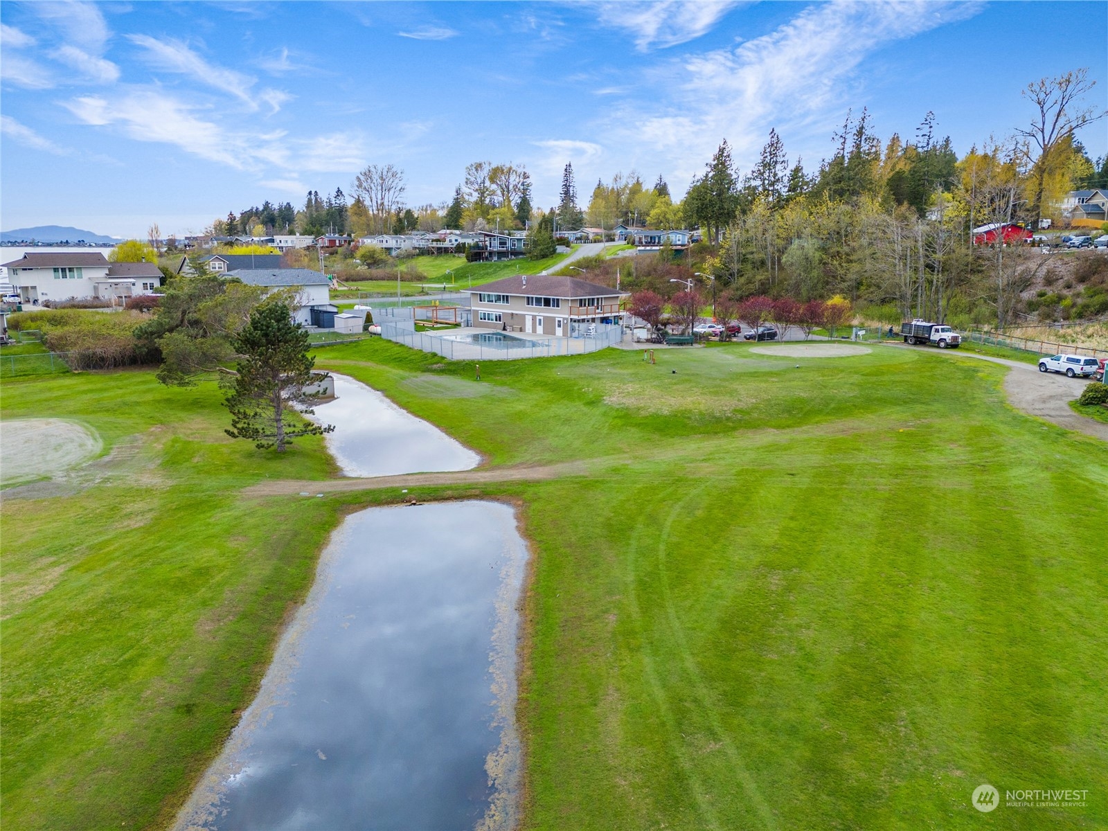 4542 Decatur Drive Ferndale, WA 98248 - Photo 14 of 24 a view of a garden with houses