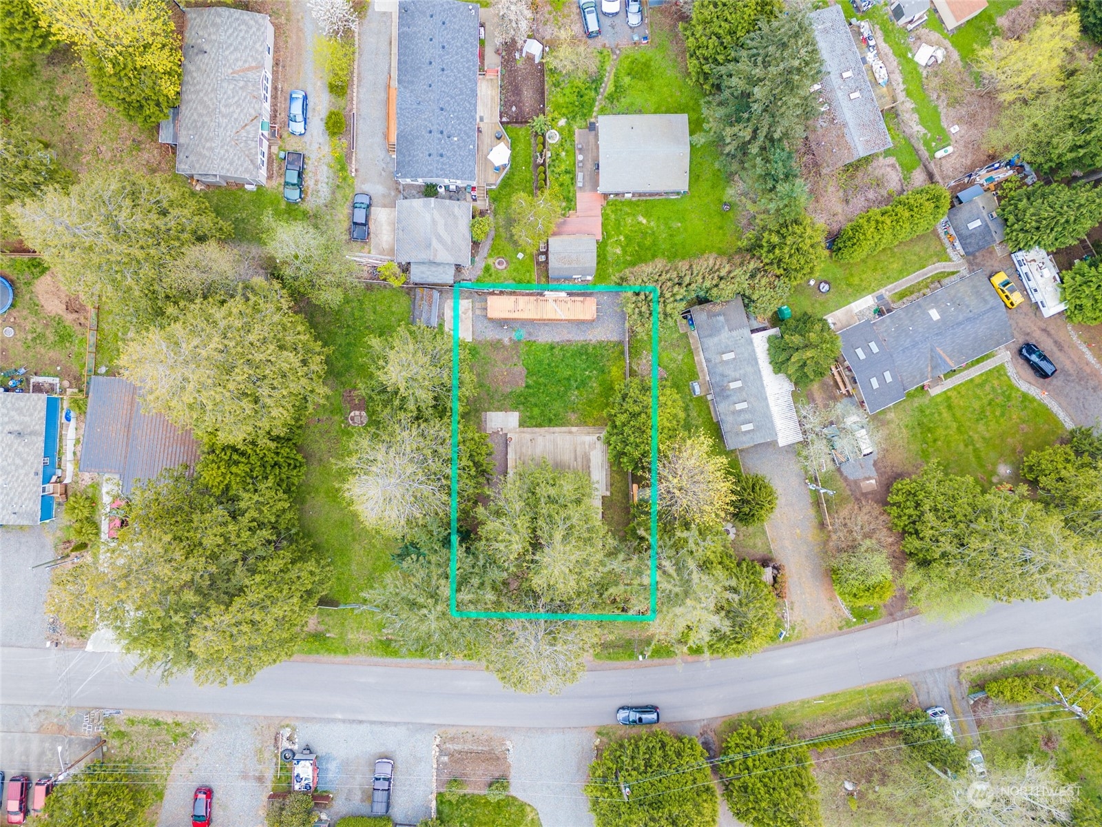 4542 Decatur Drive Ferndale, WA 98248 - Photo 5 of 24 an aerial view of residential houses with outdoor space