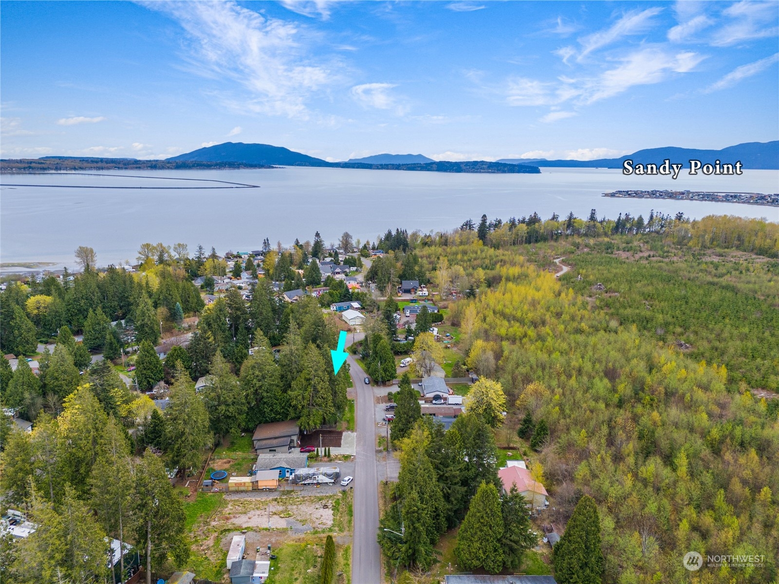 4542 Decatur Drive Ferndale, WA 98248 - Photo 7 of 24 a view of lake and mountain