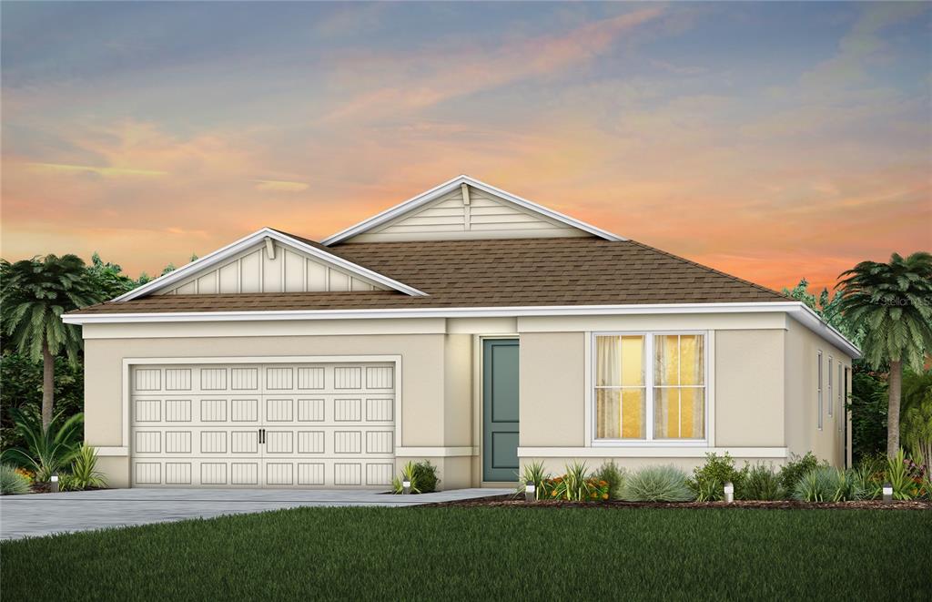 2222 Branched Oak Road St. Cloud, FL 34771 - Photo 1 of 25 front view of a house with a yard