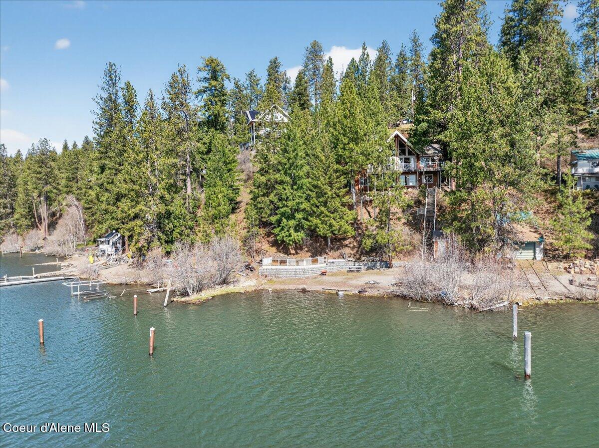 6832 West Half Cir Loop Worley, ID 83876 - Photo 65 of 68 65-Aerial Back of Home