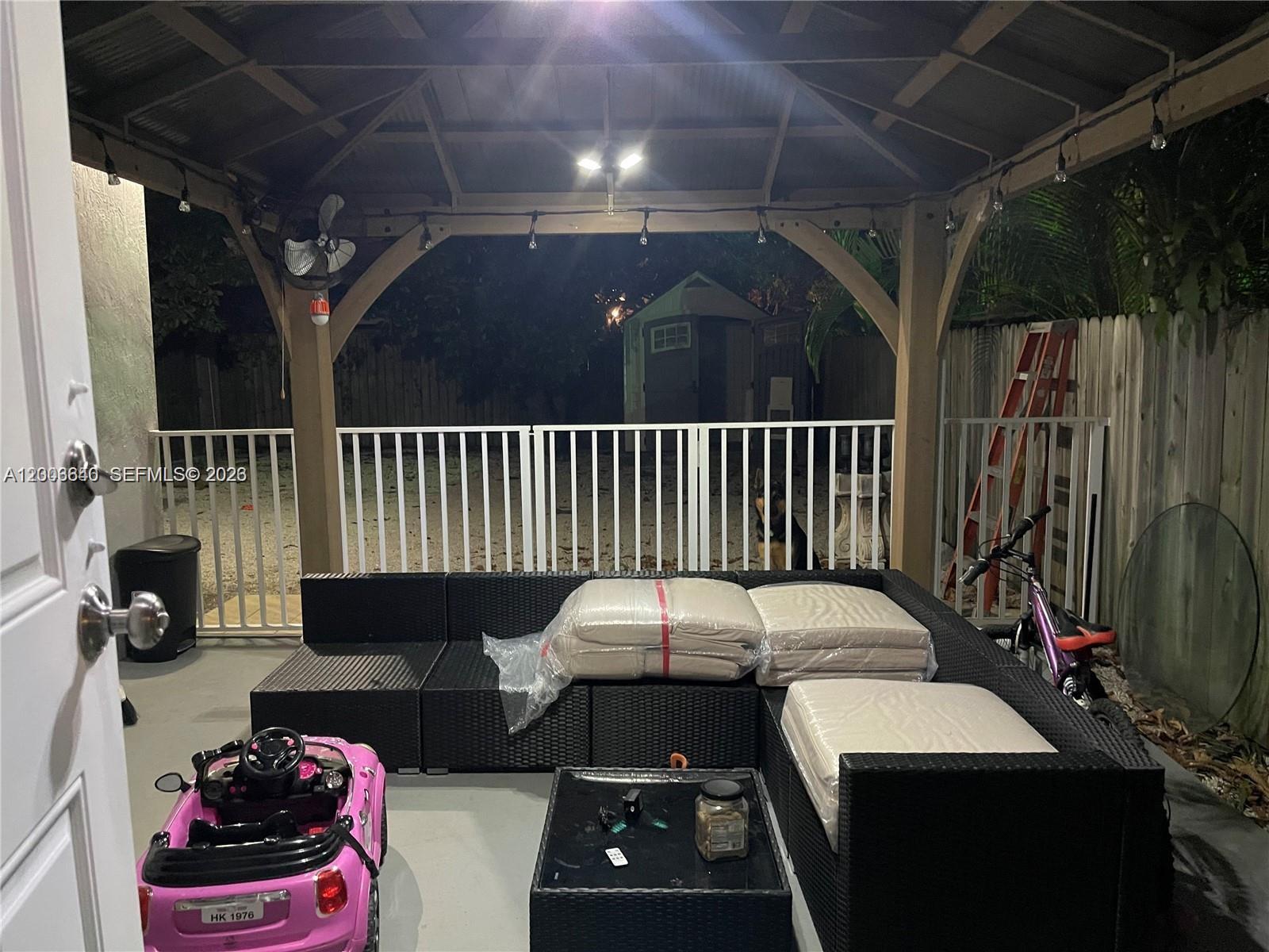 1380 Southwest 11th Street, Unit 1 Miami, FL 33135 - Photo 13 of 20 a view of balcony with furniture