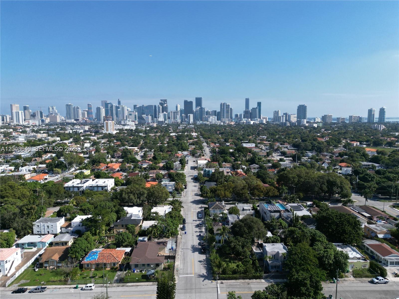 1380 Southwest 11th Street, Unit 1 Miami, FL 33135 - Photo 20 of 20 an aerial view of a city with lots of residential buildings