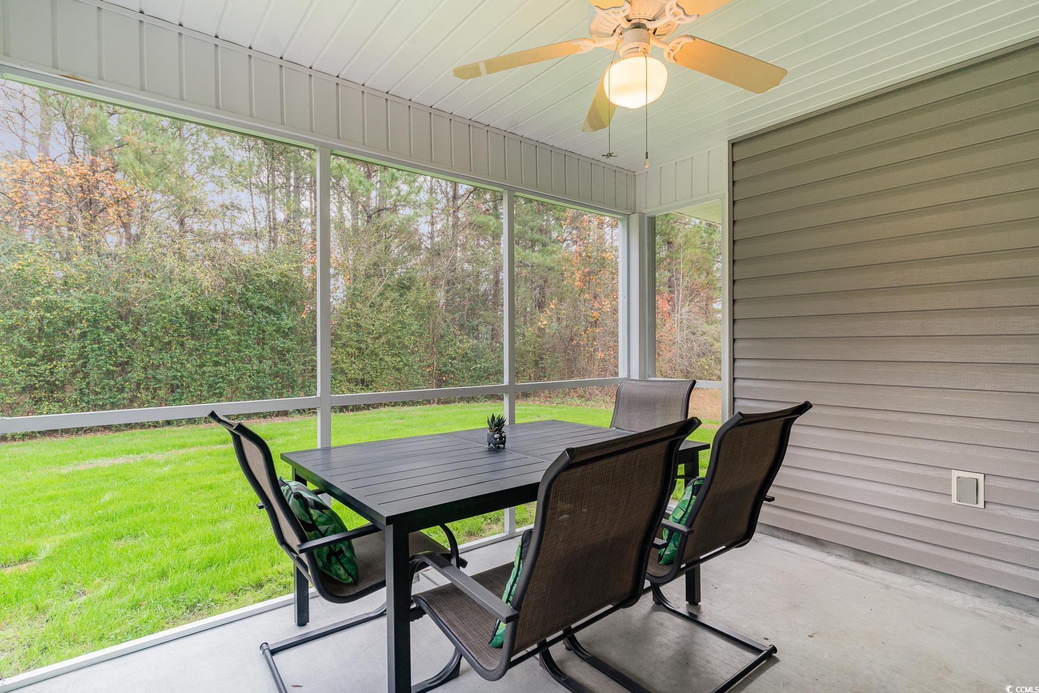 2432 Summerhaven Loop Conway, SC 29527 - Photo 28 of 40 Sunroom / solarium with ceiling fan