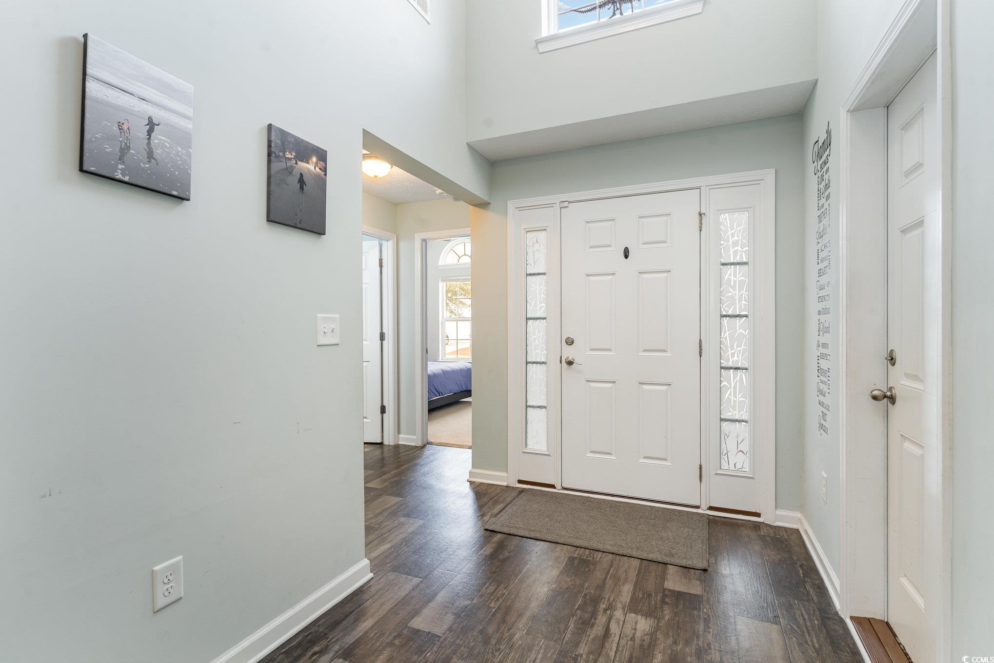 2432 Summerhaven Loop Conway, SC 29527 - Photo 6 of 40 Foyer entrance featuring dark hardwood / wood-styl