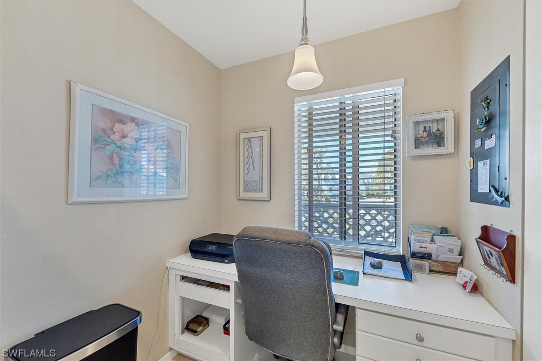 6800 Placida Road, Unit 2002 Englewood, FL 34224 - Photo 13 of 25 a view of workspace with furniture and window