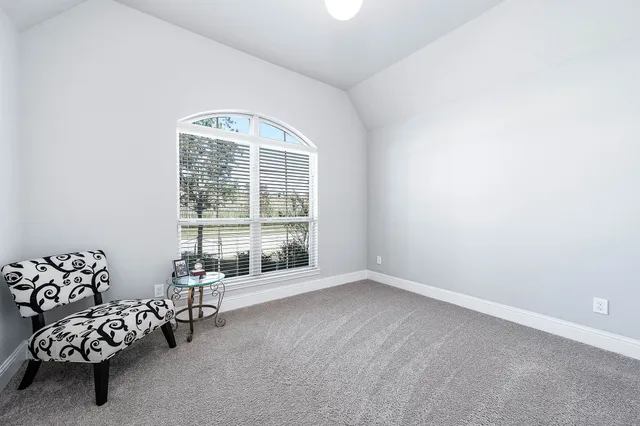 a view of a livingroom with a couch