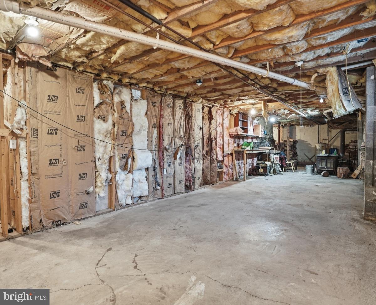 105 Ceramic Drive Newfoundland, PA 18445 - Photo 31 of 45 Spacious unfinished basement ready for ideas.