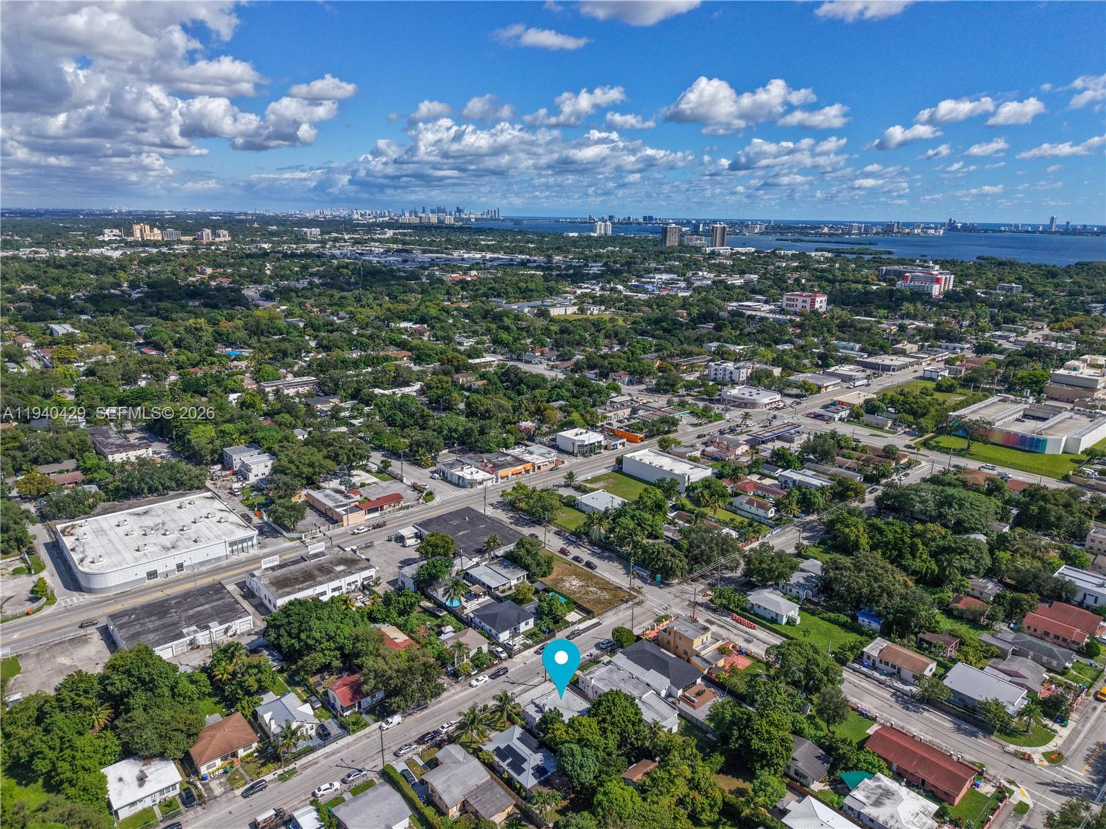 128 Northwest 53rd Street Miami, FL 33127 - Photo 18 of 22 an aerial view of a city