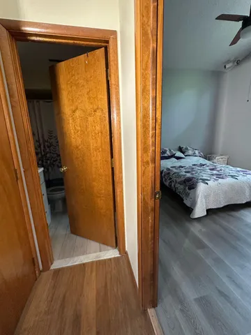 a view of bedroom and bedroom