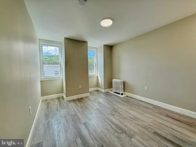 wooden floor in an empty room