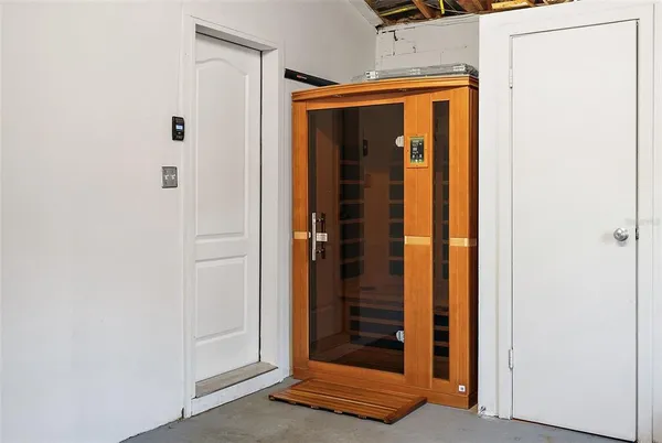 a view of front door