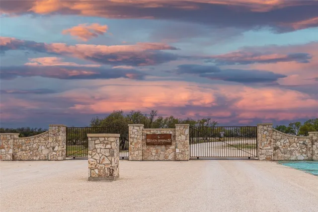 a view of a lake with a mountain in the background