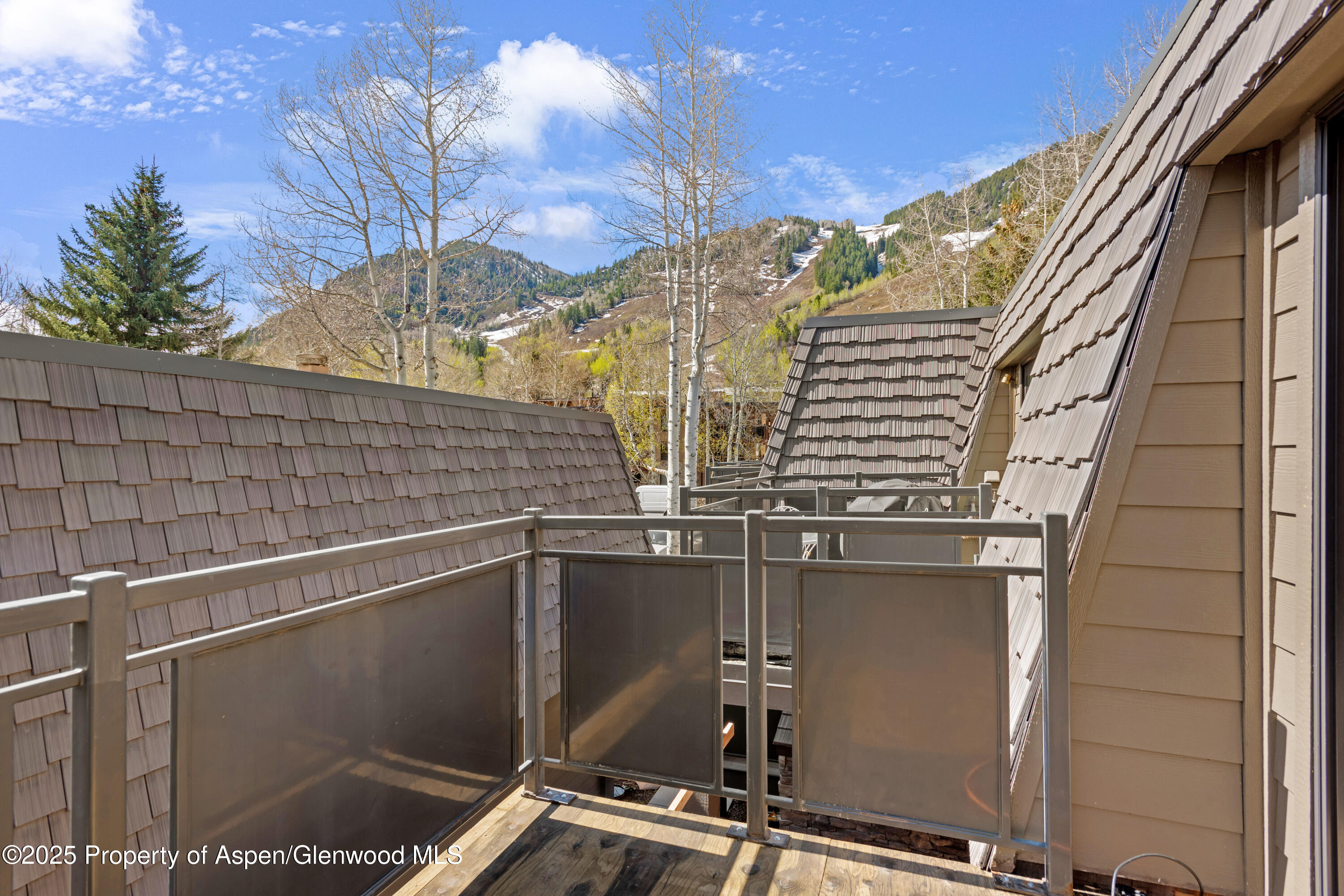 124 East Durant Avenue, Unit 7 Aspen, CO 81611 - Photo 17 of 19 Balcony 1