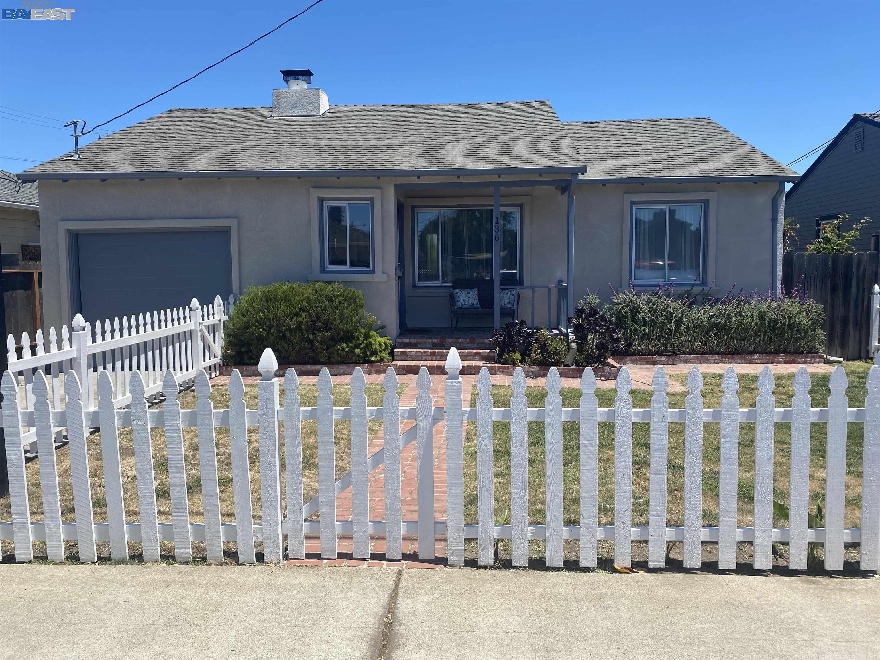 136 Huron Avenue San Mateo, CA 94401 - Photo 1 of 1 front view of a house with a small yard