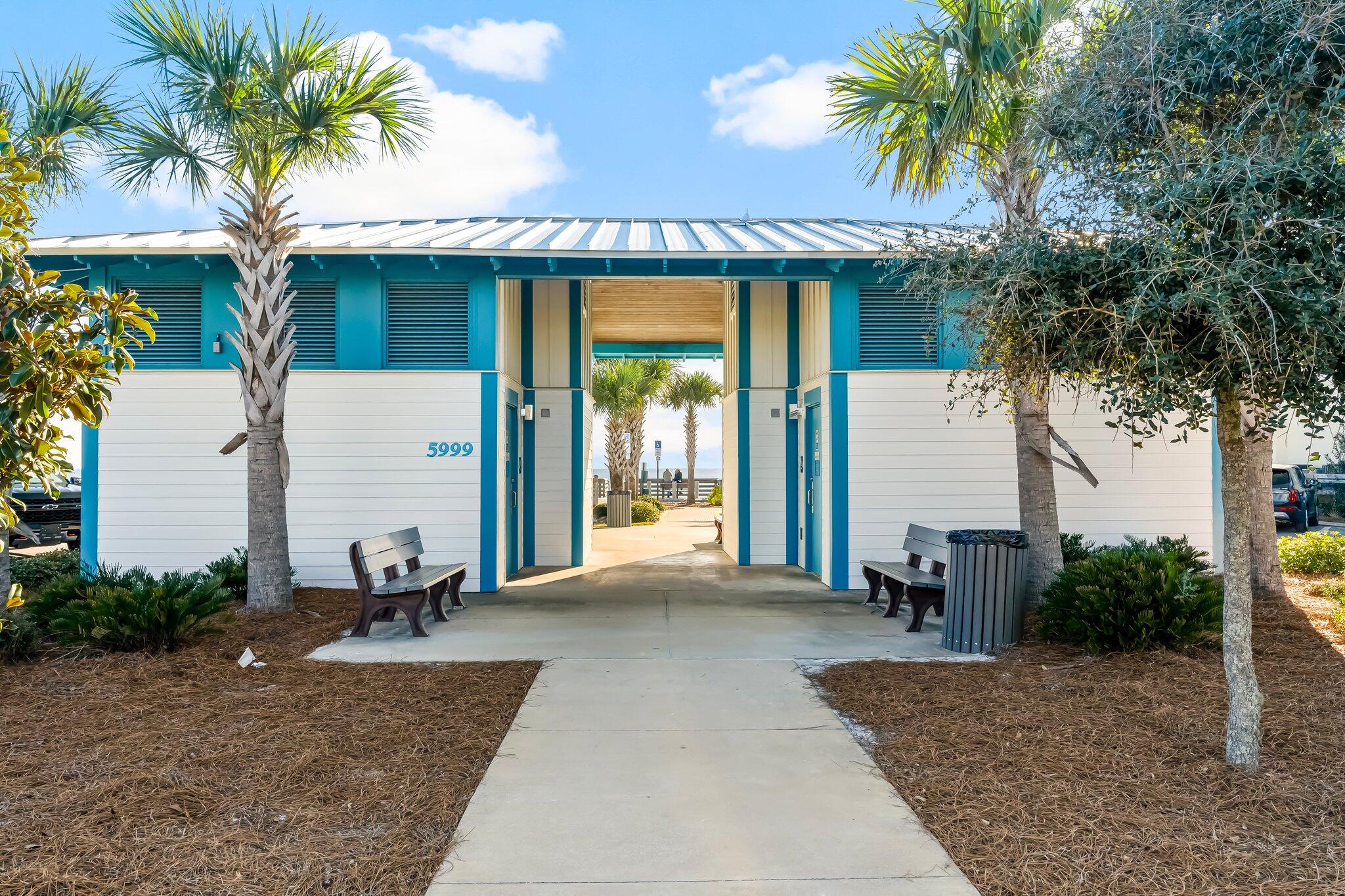 6126 West County Highway 30A Santa Rosa Beach, FL 32459 - Photo 69 of 76 a view of a house with backyard and swimming pool