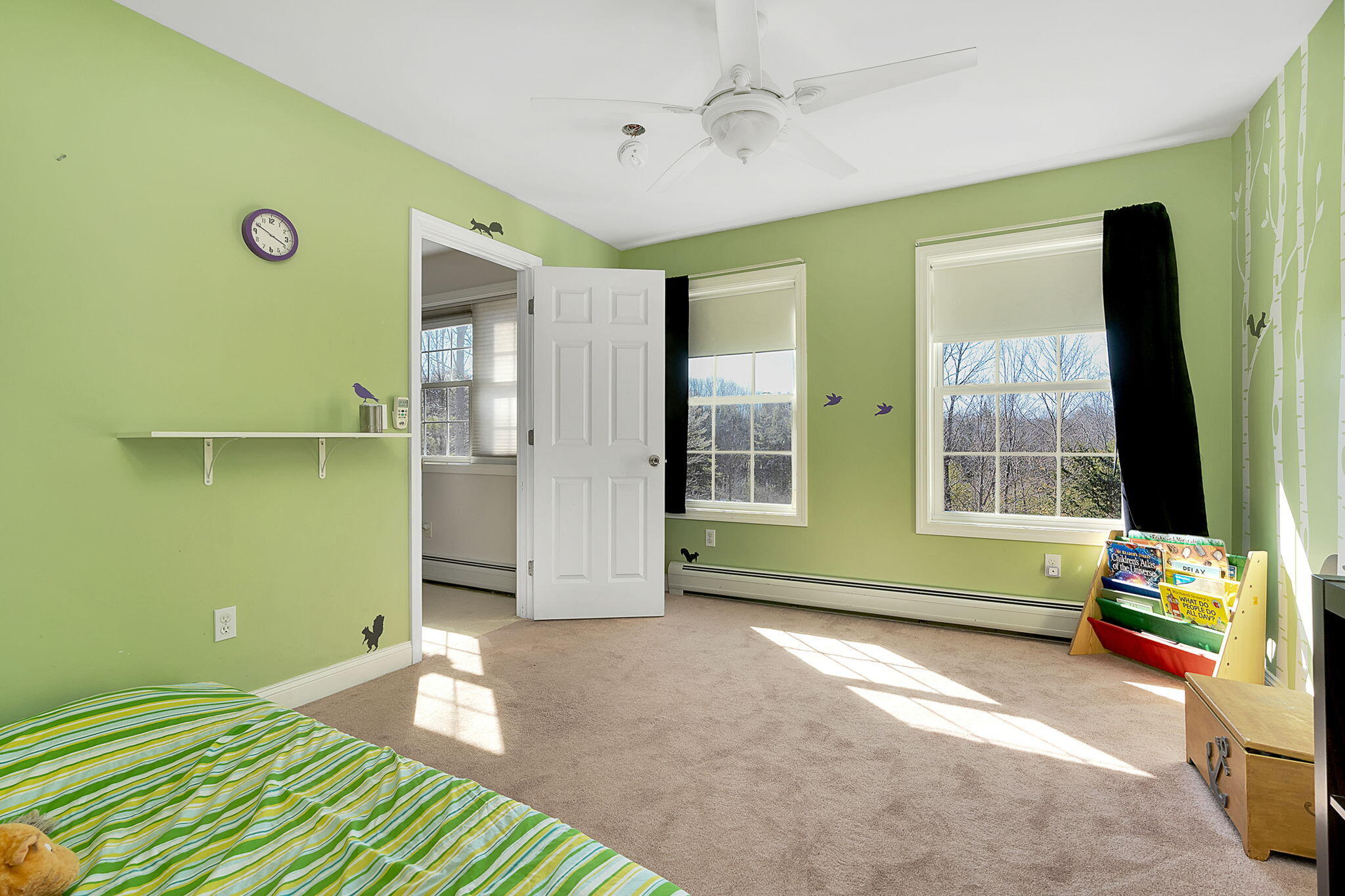 34 Watson Mill Road Saco, ME 04072 - Photo 33 of 51 Sunny bedroom #3 with walk-in closet.
