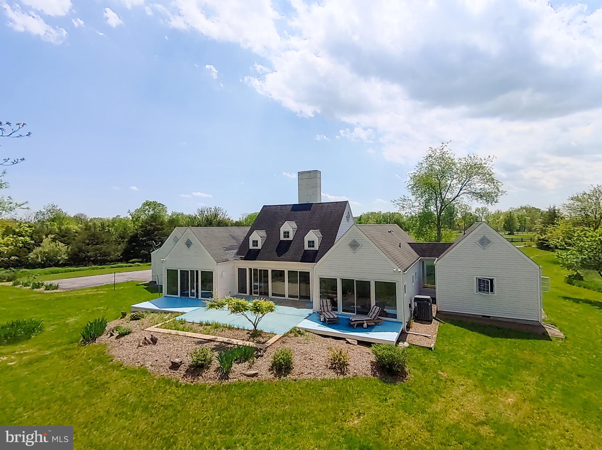 447 Howard Farm Road Shepherdstown, WV 25443 - Photo 44 of 50 Arial view of rear of home