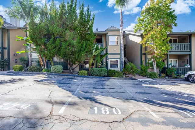 a view of a house with a street