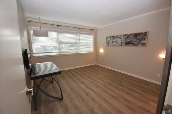 a room with a window