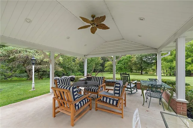 a view of a house with a big yard