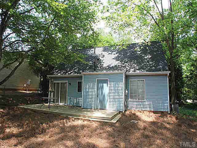 2113 Mariner Circle Raleigh, NC 27603 - Photo 12 of 13 Storage room at the back of the house accessible from the deck.