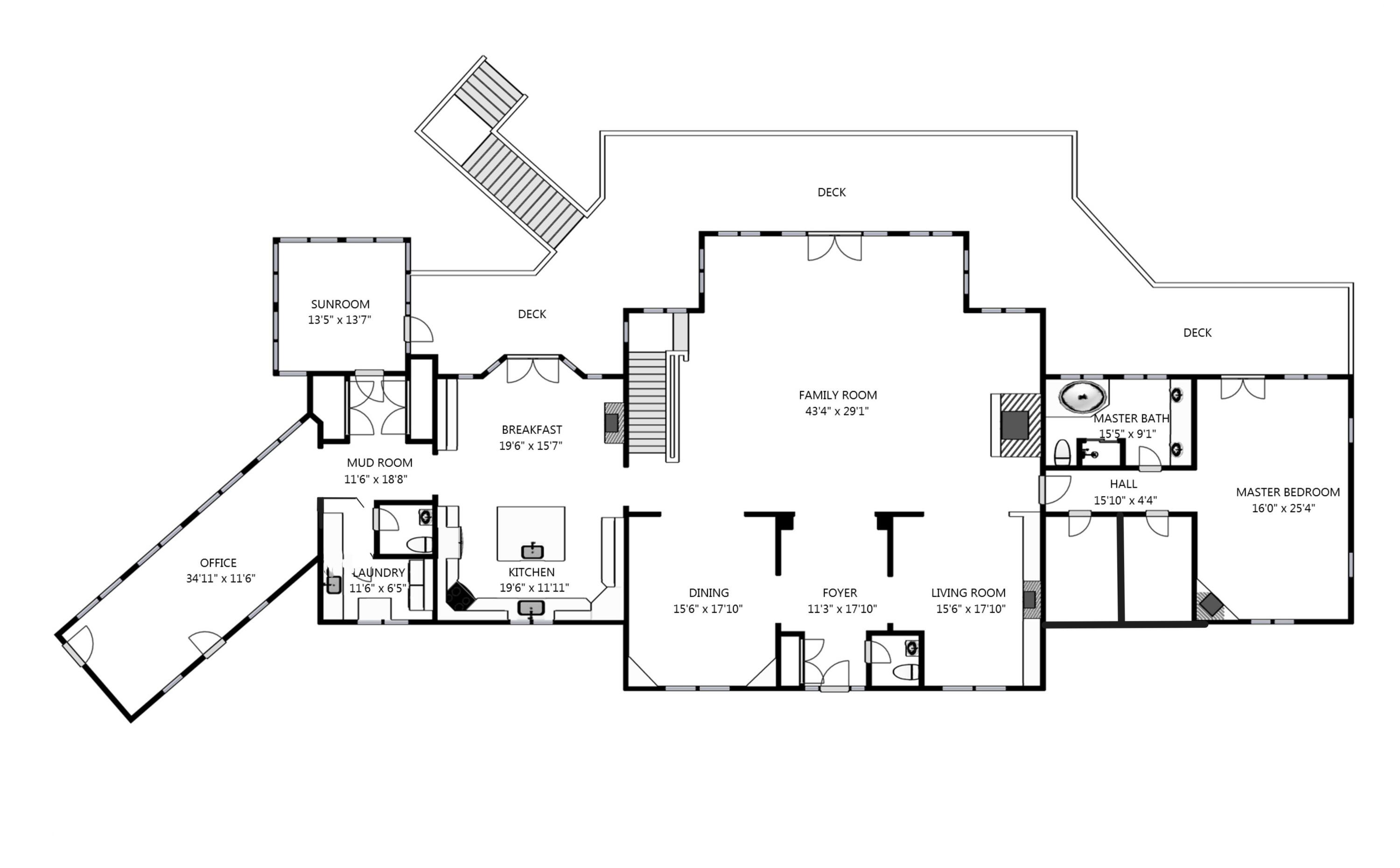 311 Murphy's Corner Road Woolwich, ME 04579 - Photo 64 of 66 mullins floor plan 1